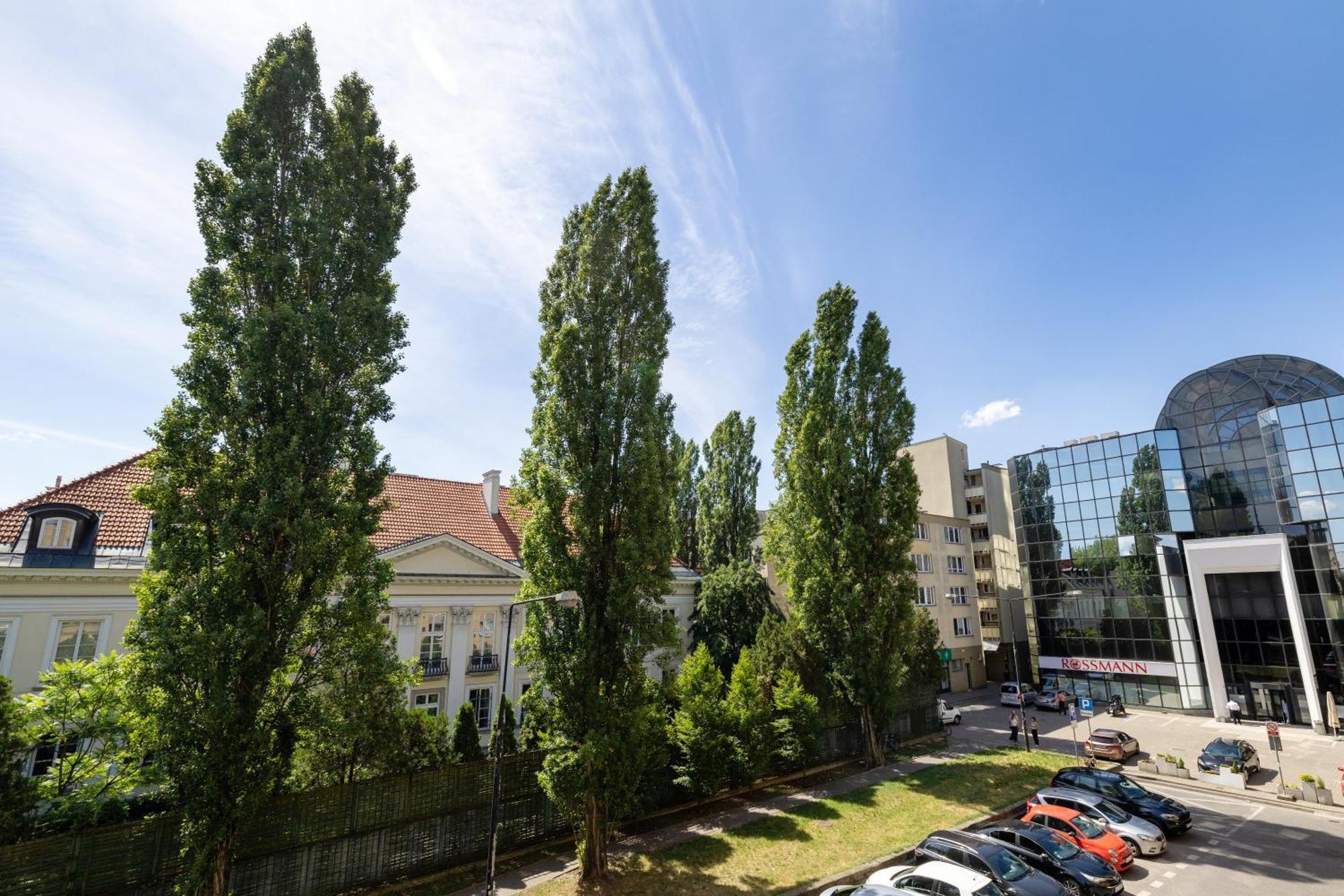Corazziego Plac Bankowy Apartment Warszawa Exteriör bild